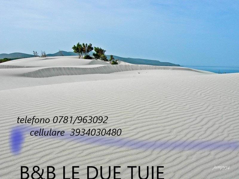 Domos Le Due Tuie Bed & Breakfast Piscinas Ngoại thất bức ảnh